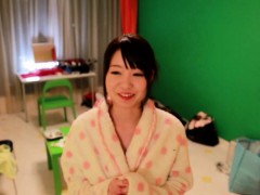 Japanese Petite Beauty Sucking Two Dicks