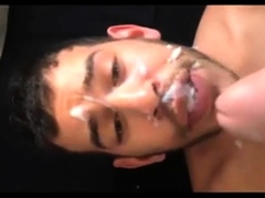 Arab Boy Take The Full Load Of Daddys Cum..