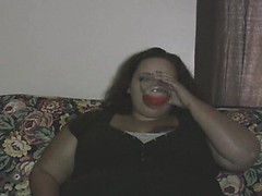 Chubby Brunette Crack Whore Undresses And Sucks Dick