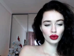 Brunette Solo Webcam Masturbation